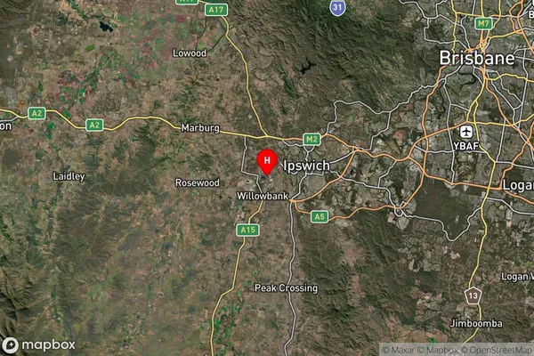 West Amberley,Queensland Satellite Map