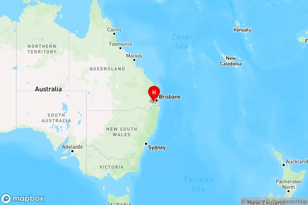 Coleyville,Queensland Region Map