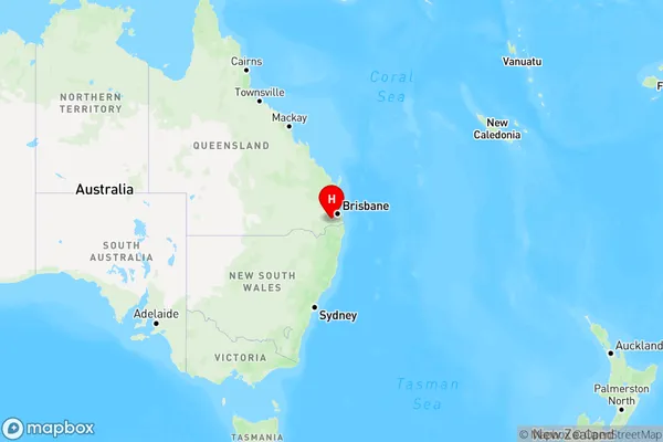 Aratula,Queensland Region Map