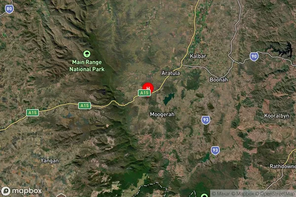 Clumber,Queensland Satellite Map