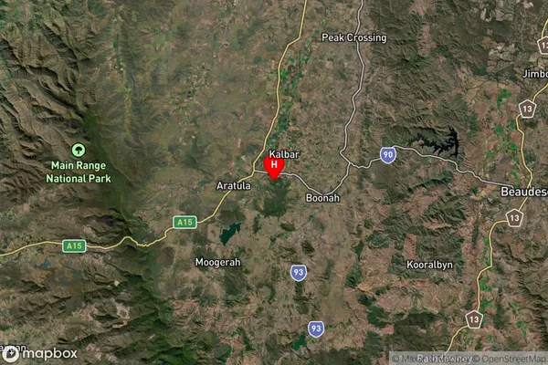 Fassifern Valley,Queensland Satellite Map