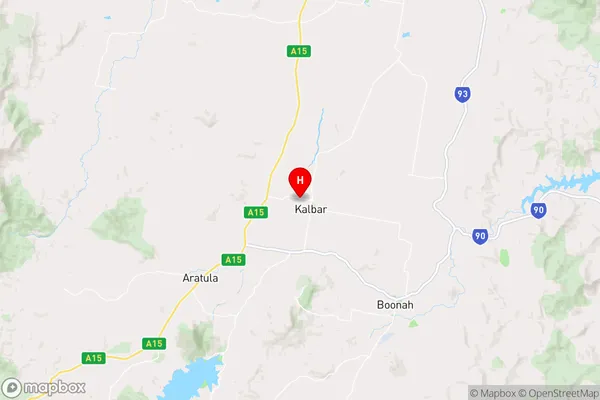 Kalbar,Queensland Area Map