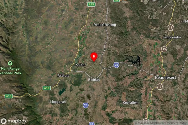 Kulgun,Queensland Satellite Map