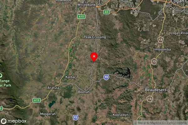 Milbong,Queensland Satellite Map