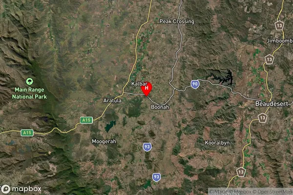 Templin,Queensland Satellite Map