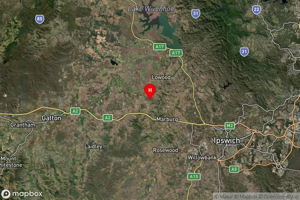 Coolana,Queensland Satellite Map