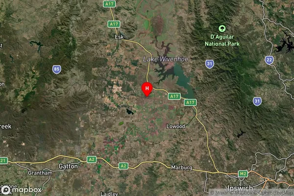 Coominya,Queensland Satellite Map