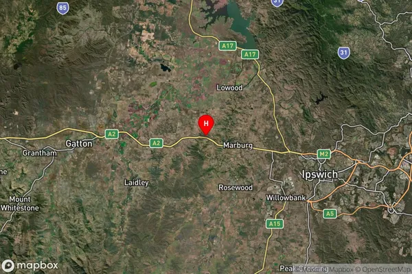 Minden,Queensland Satellite Map