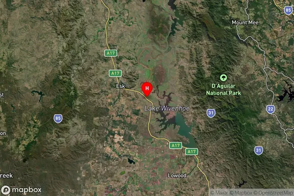 Moombra,Queensland Satellite Map