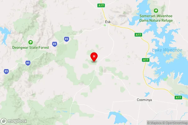 Mount Hallen,Queensland Area Map