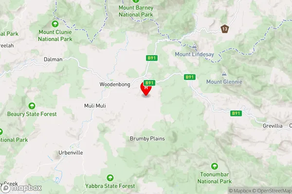 The Glen,New South Wales Area Map