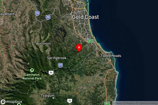 Ingleside,Queensland Satellite Map