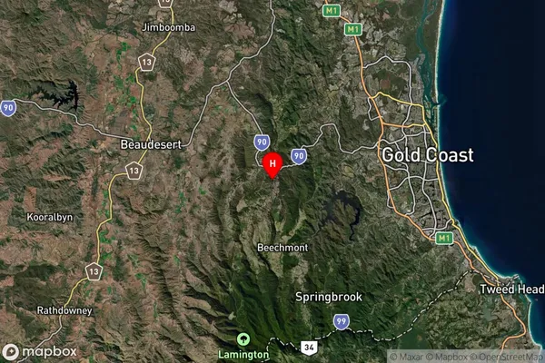 Bloomfleet,Queensland Satellite Map