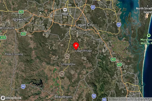 Stockleigh,Queensland Satellite Map