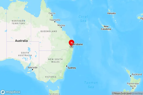 Bromelton,Queensland Region Map