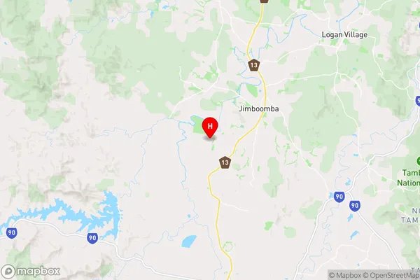 Cedar Grove,Queensland Area Map