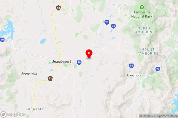 Tabragalba,Queensland Area Map