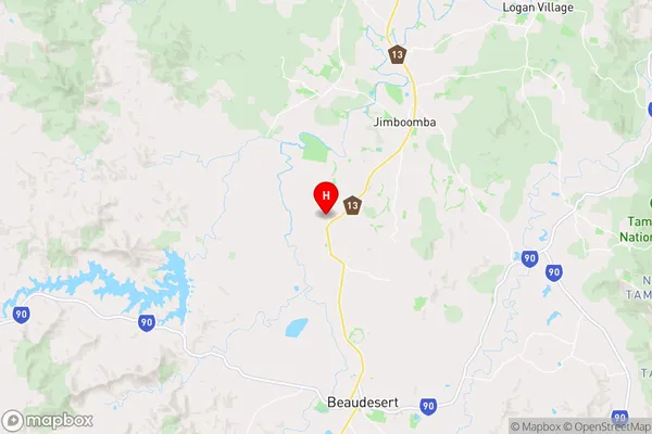 Woodhill,Queensland Area Map