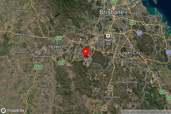 Brookwater,Queensland Satellite Map