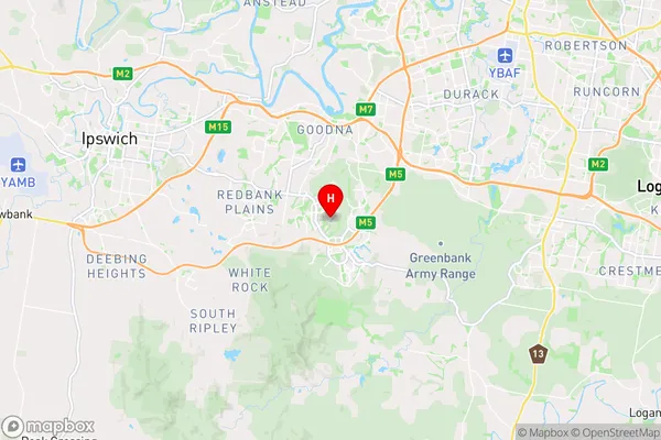 Brookwater,Queensland Area Map