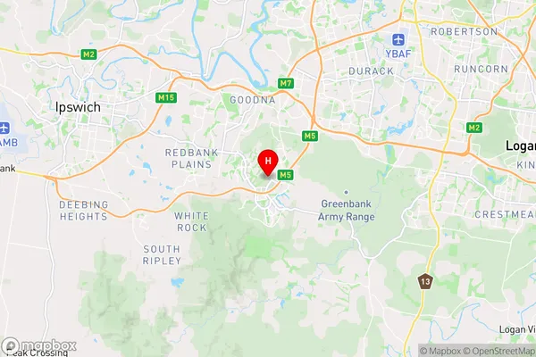 Opossum Creek,Queensland Area Map