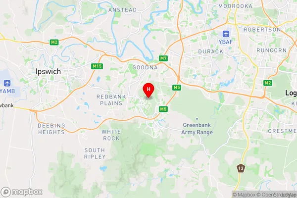 Springfield,Queensland Area Map