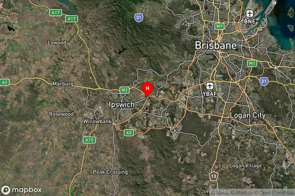 Dinmore,Queensland Satellite Map