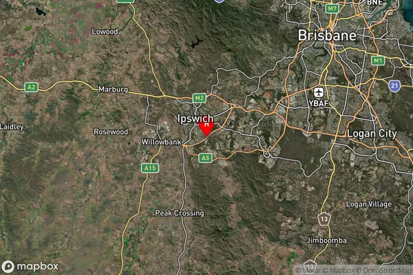 Flinders View,Queensland Satellite Map