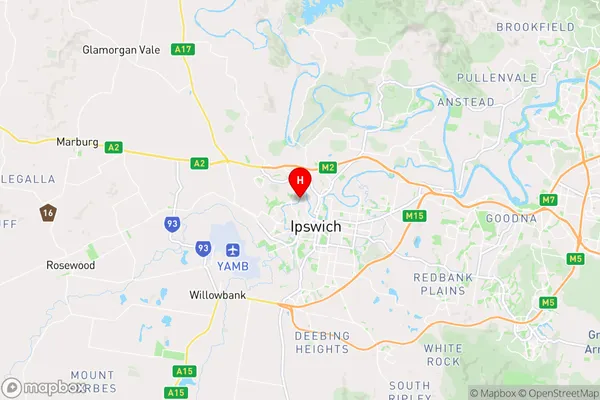 Woodend,Queensland Area Map