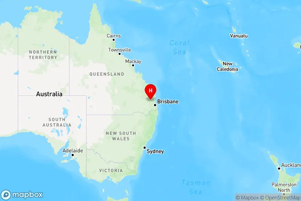 Avoca Vale,Queensland Region Map