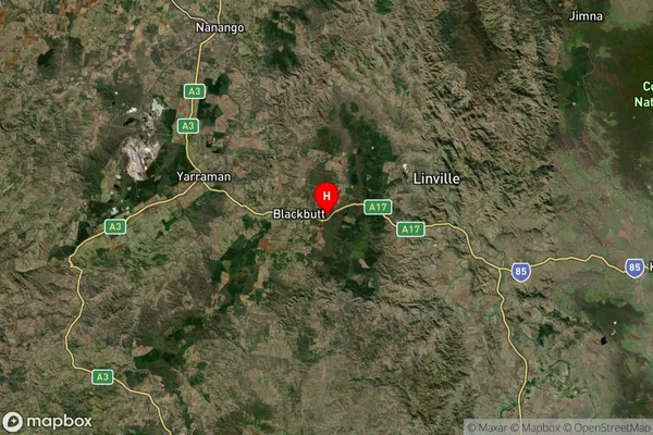 Benarkin,Queensland Satellite Map