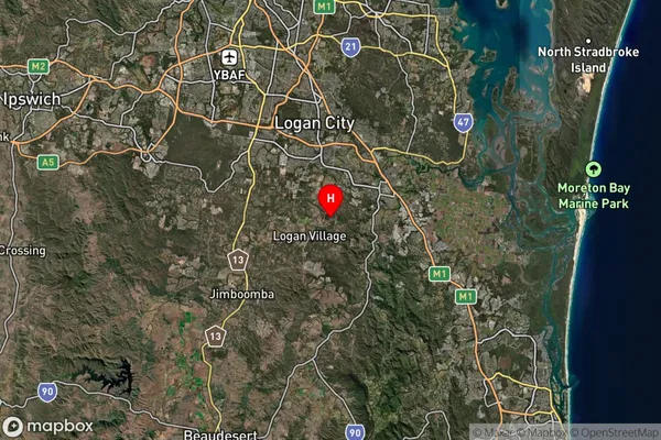 Buccan,Queensland Satellite Map