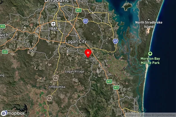 Holmview,Queensland Satellite Map