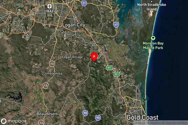 Luscombe,Queensland Satellite Map