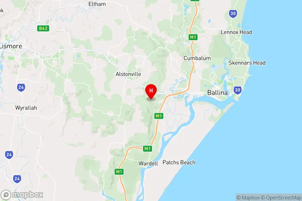 Uralba,New South Wales Area Map