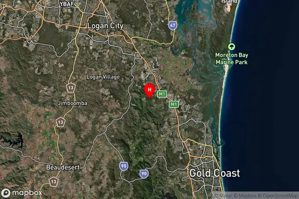 Kingsholme,Queensland Satellite Map