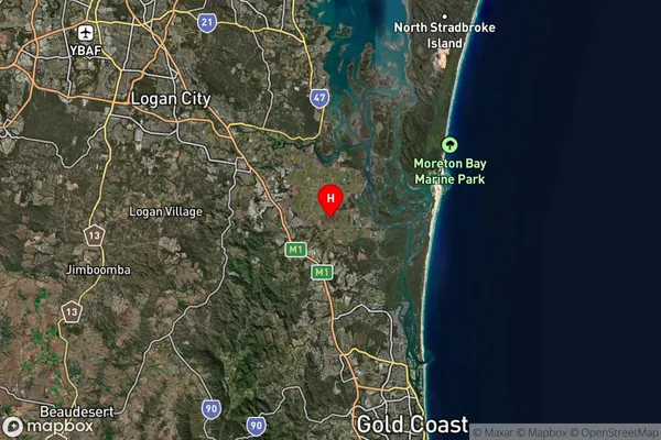 Norwell,Queensland Satellite Map