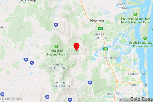 Wongawallan,Queensland Area Map