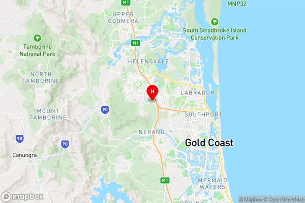 Gaven,Queensland Area Map