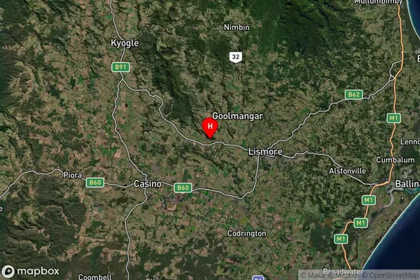 Fernside,New South Wales Satellite Map