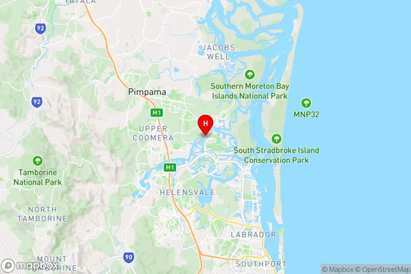 Santa Barbara,Queensland Area Map