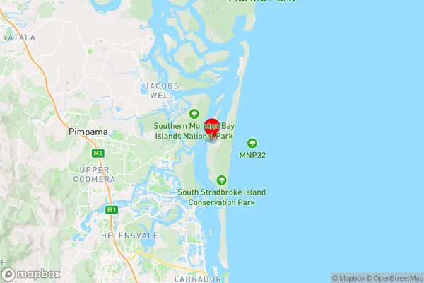 South Stradbroke,Queensland Area Map