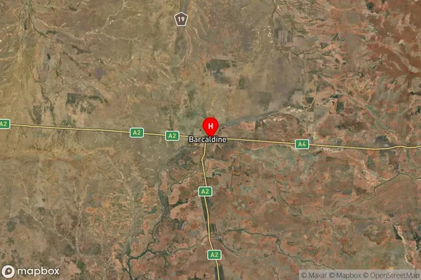 Barcaldine,Queensland Satellite Map