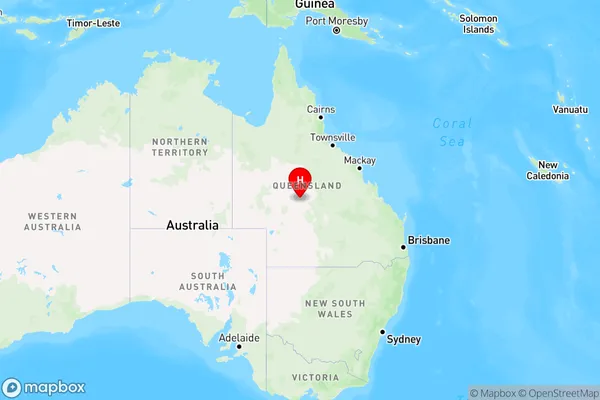 Ernestina,Queensland Region Map