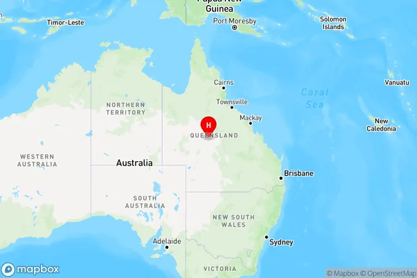 Morella,Queensland Region Map