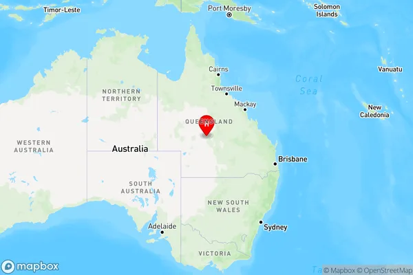 Isisford,Queensland Region Map