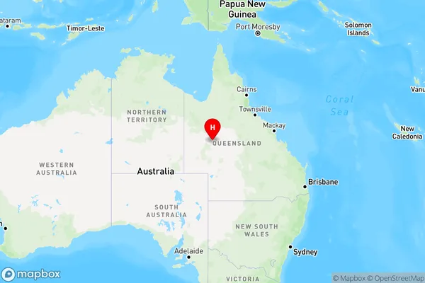 Middleton,Queensland Region Map