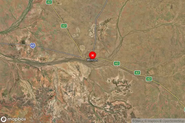 Winton,Queensland Satellite Map