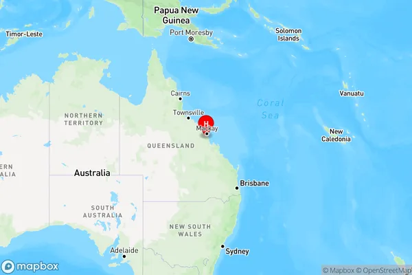 Colston Park,Queensland Region Map