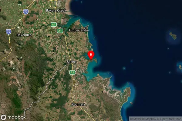 Freshwater Point,Queensland Satellite Map